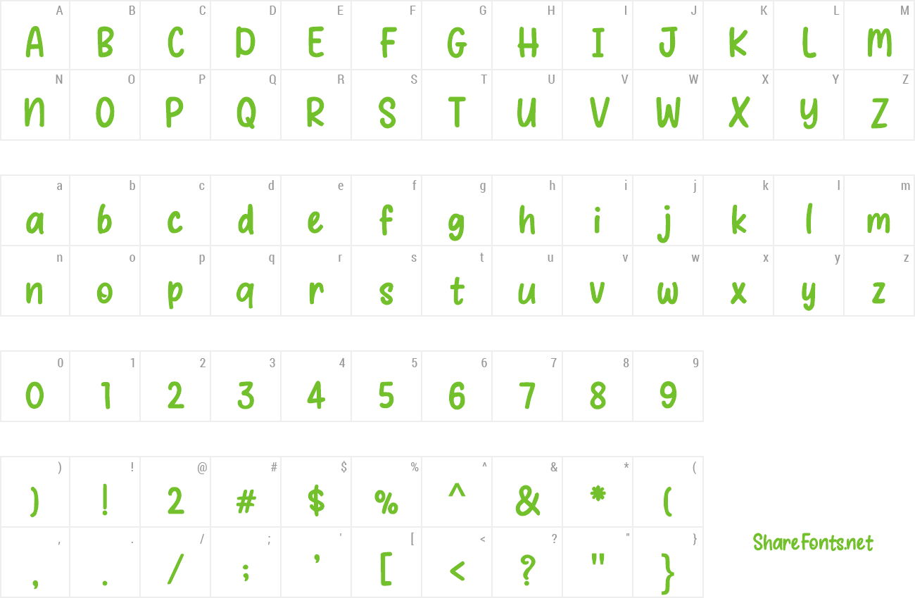 Font Zazou fait des Bisous preview